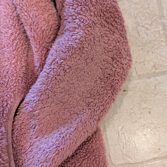 Cozy Pink Fleece Pullover - Picture 2 of 6